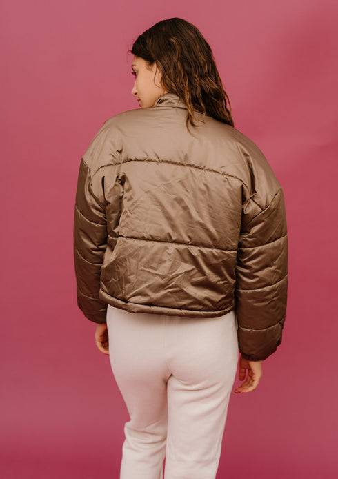 SoHo Puffer// Chocolate